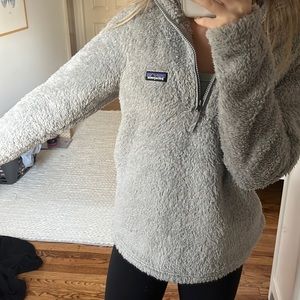 Grey Patagonia Quarter Zip